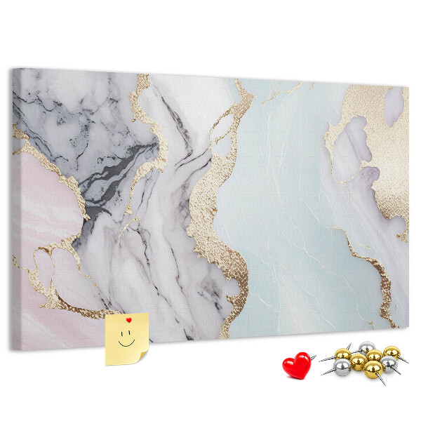 Cork display board Marble