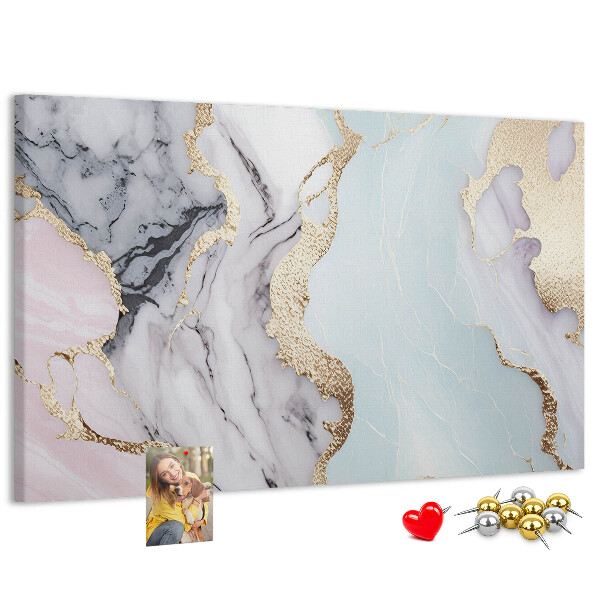 Cork display board Marble