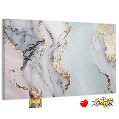 Cork display board Marble