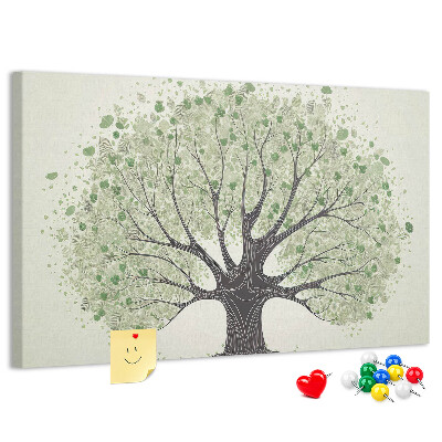 Cork display board Large tree nature