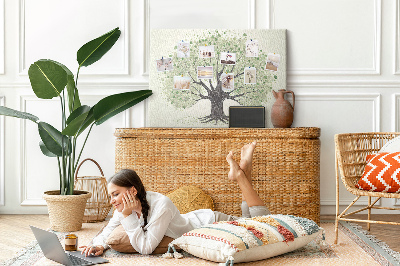 Cork display board Large tree nature