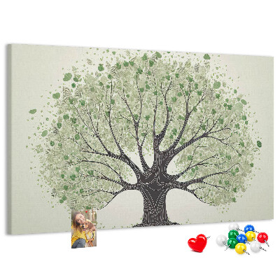 Cork display board Large tree nature