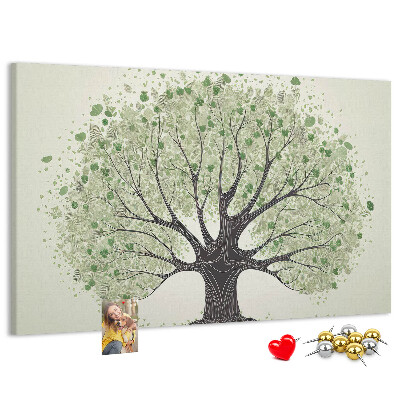 Cork display board Large tree nature