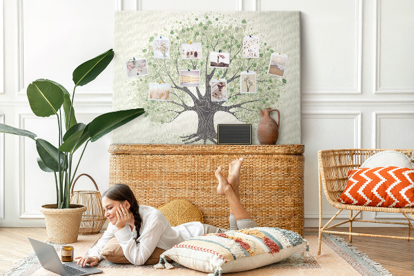 Cork display board Large tree nature