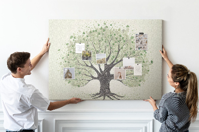 Cork display board Large tree nature