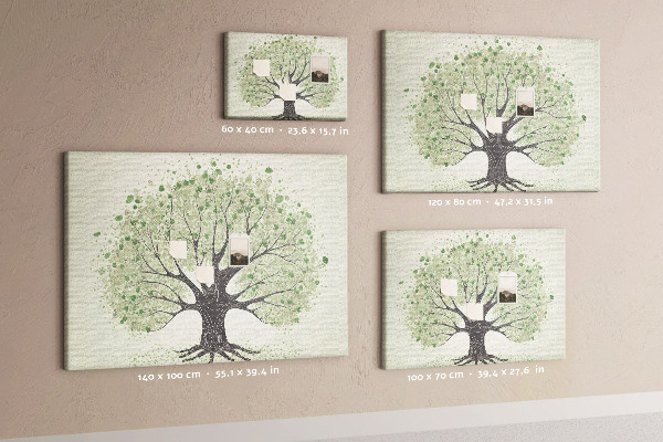 Cork display board Large tree nature