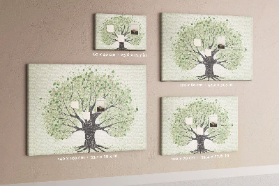 Cork display board Large tree nature