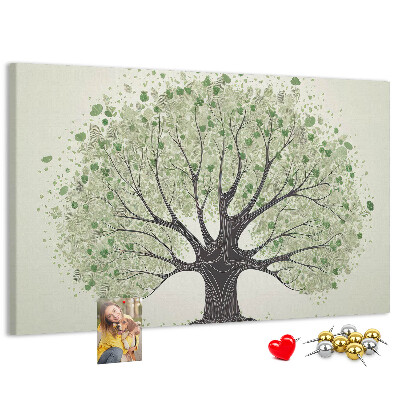 Cork display board Large tree nature