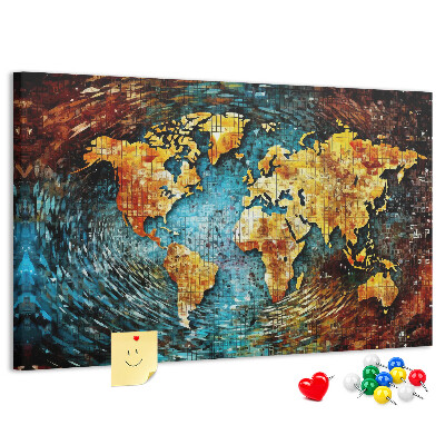 Cork display board Chaos world