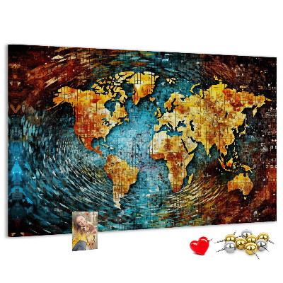 Cork display board Chaos world