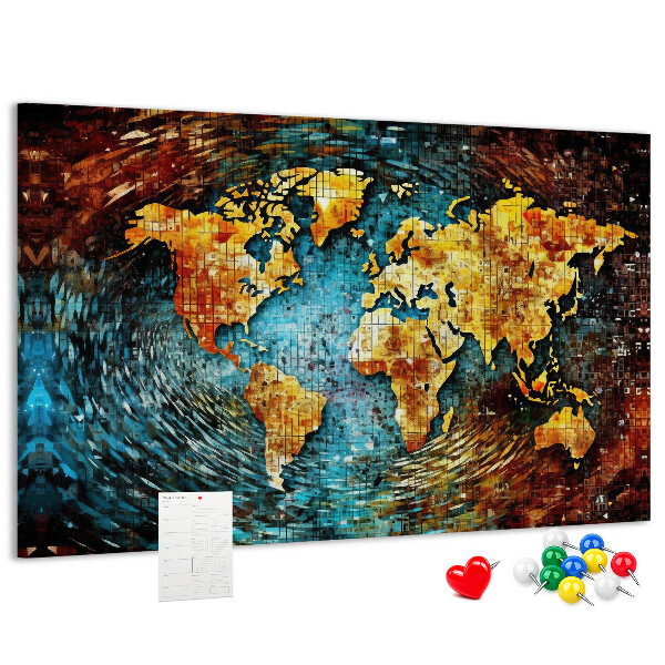 Cork display board Chaos world