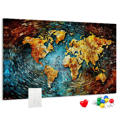 Cork display board Chaos world