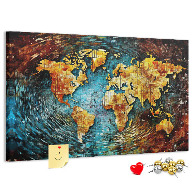 Cork display board Chaos world