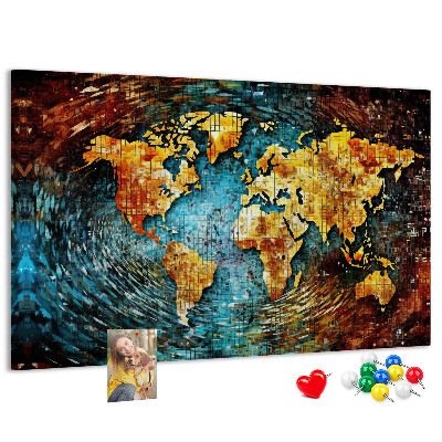 Cork display board Chaos world