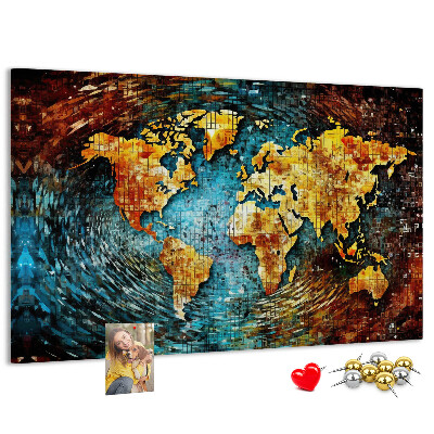 Cork display board Chaos world