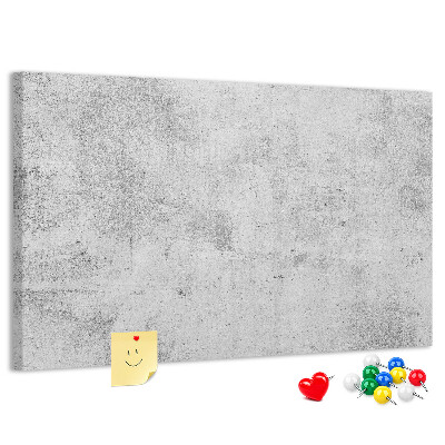 with a concrete wall mount