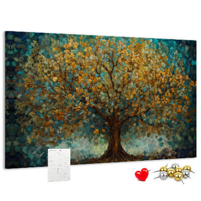 Cork board Mosaic tree
