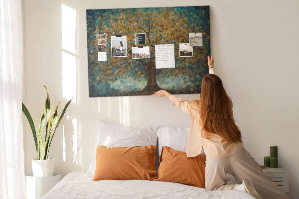 Cork board Mosaic tree