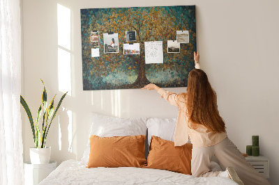 Cork board Mosaic tree