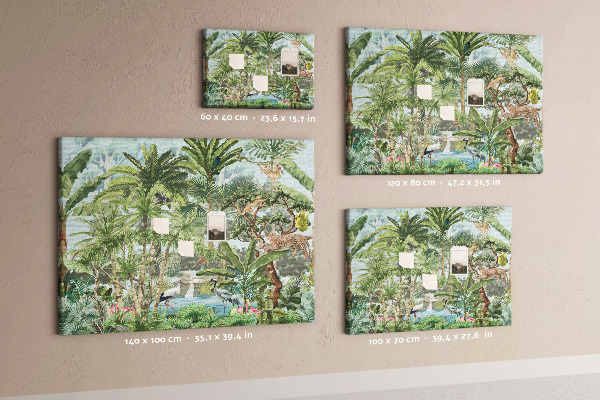 Cork board Nature jungle wildlife