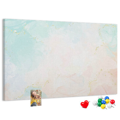 Cork display board Watercolor marble