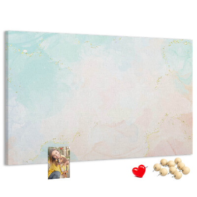 Cork display board Watercolor marble
