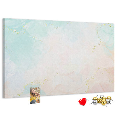 Cork display board Watercolor marble