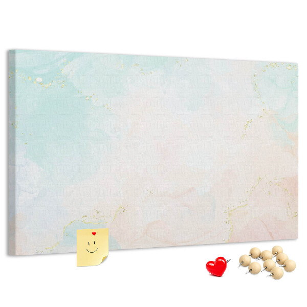 Cork display board Watercolor marble
