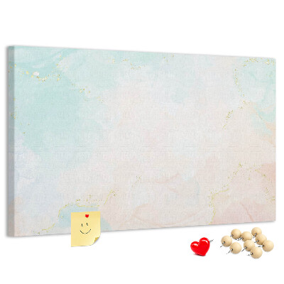 Cork display board Watercolor marble