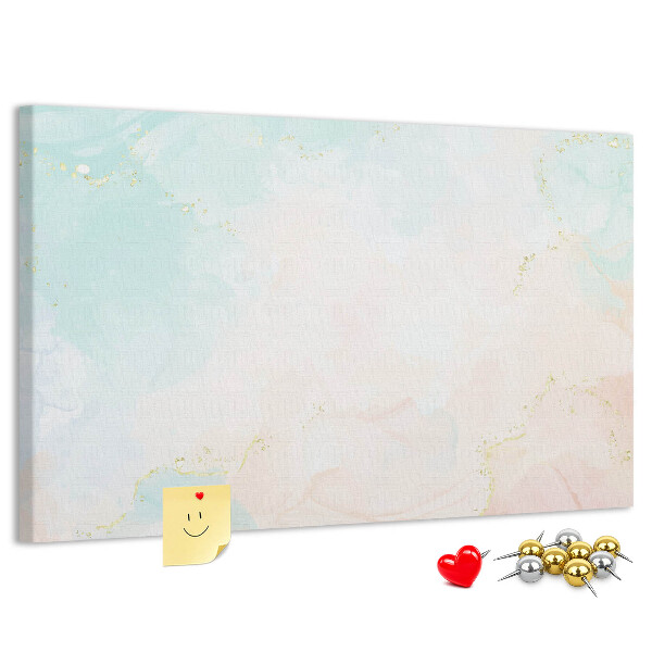 Cork display board Watercolor marble