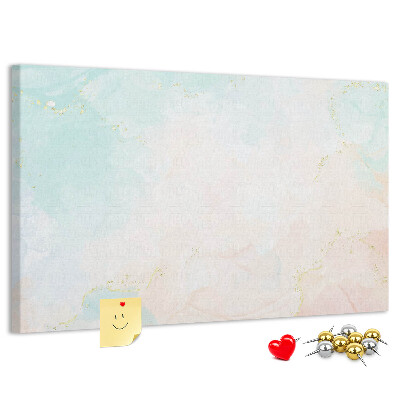Cork display board Watercolor marble