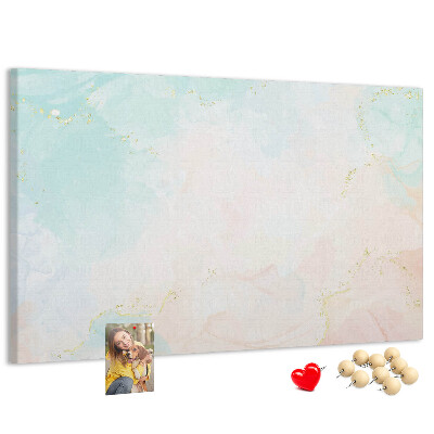 Cork display board Watercolor marble
