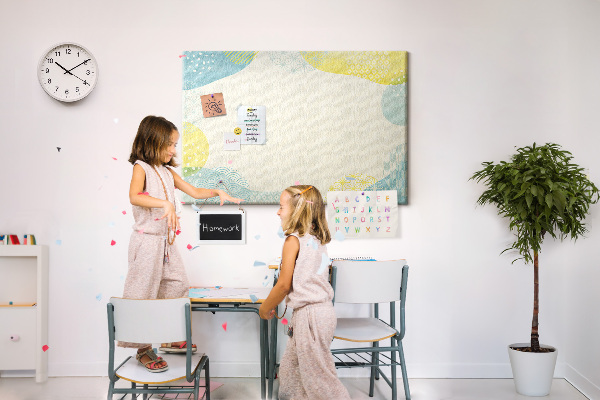 Cork display board Patterned frame