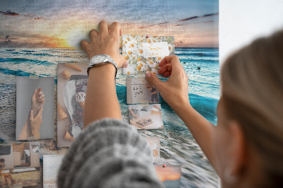 Cork board Beach sea sand