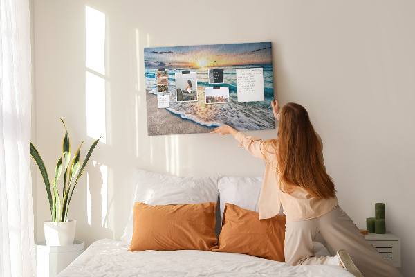Cork board Beach sea sand