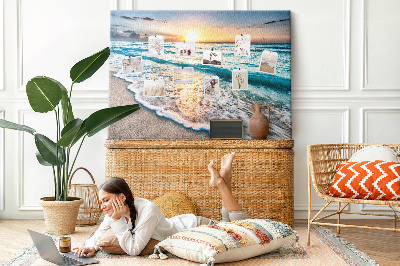 Cork board Beach sea sand