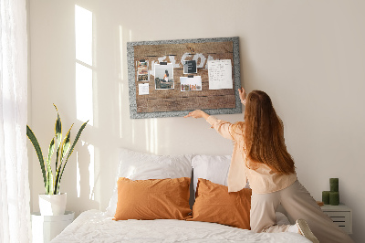 Cork display board Welcome board
