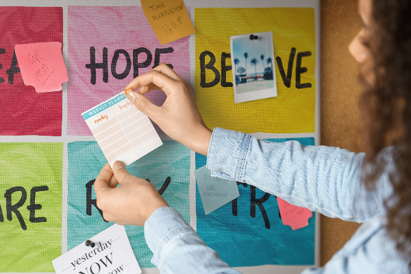 Cork board Motivational board