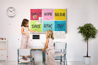 Cork board Motivational board