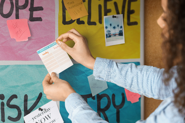 Cork board Motivational board