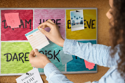 Cork board Motivational board