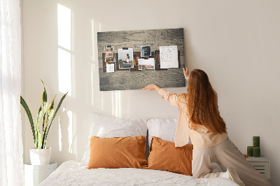 Cork display board Family lettering