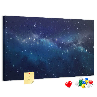 Cork board Dark sky stars