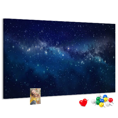 Cork board Dark sky stars