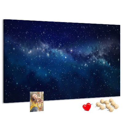 Cork board Dark sky stars