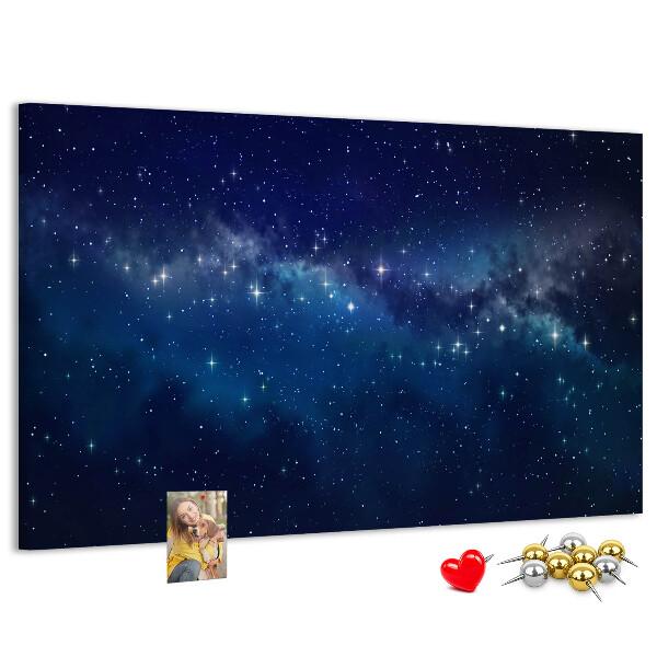 Cork board Dark sky stars