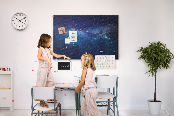 Cork board Dark sky stars
