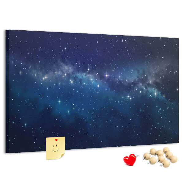 Cork board Dark sky stars