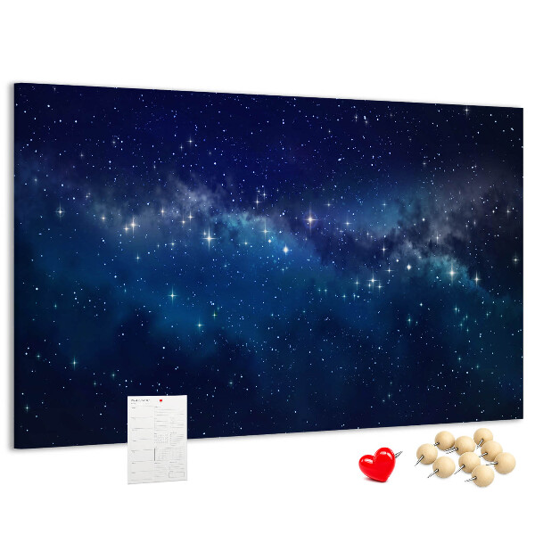 Cork board Dark sky stars