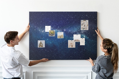 Cork board Dark sky stars